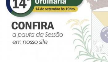 Pauta da Sessão Ordinária