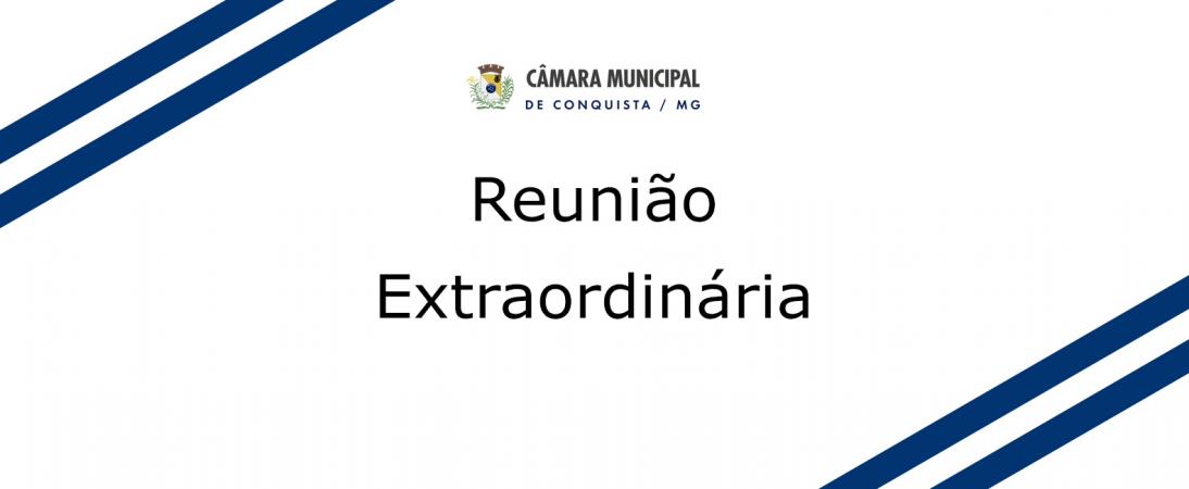 Convocação para a 1ª (Primeira) Reunião Extraordinária